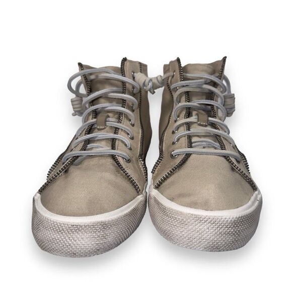 Sperry x Rebecca Minkoff High Top Distressed Sneaker STS87548 Women's 9.5M - Picture 3 of 12